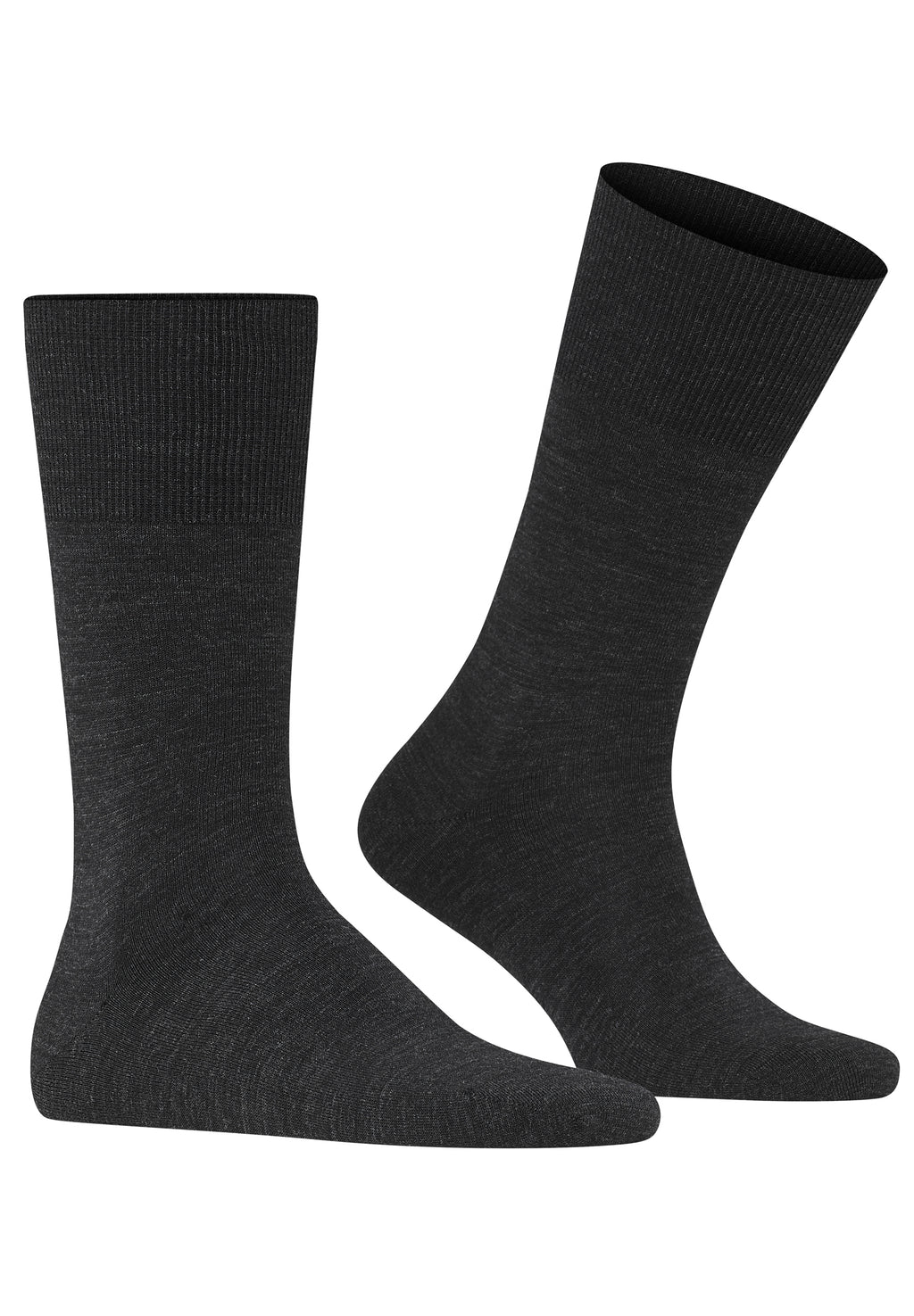 Airport Airport Sock | Anthracite Melange 14435-3080F