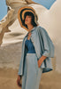 Pure Comfort Tencel™ Button Front Jacket | Sea Breeze 78479-2622