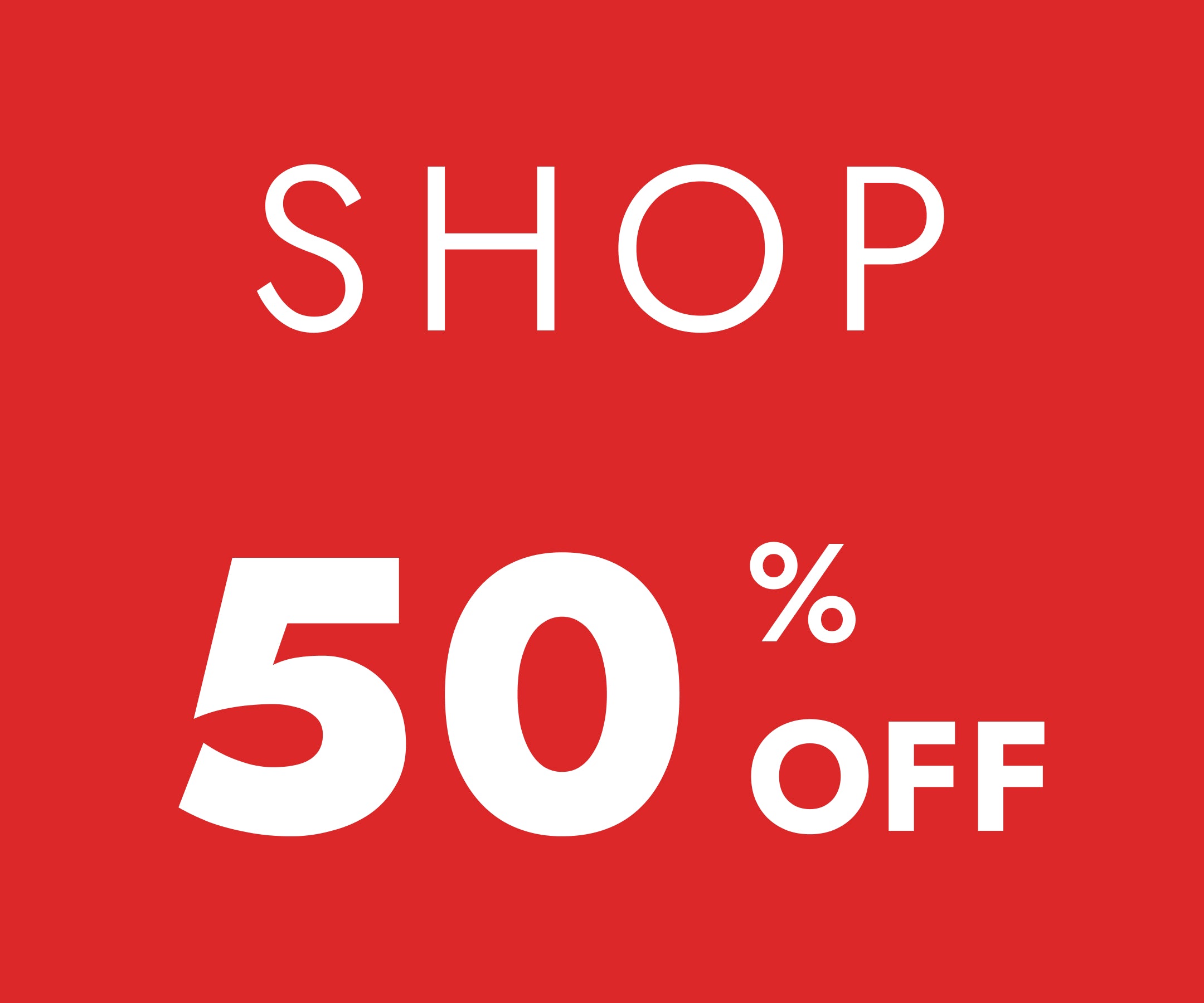 Shop 50% Off